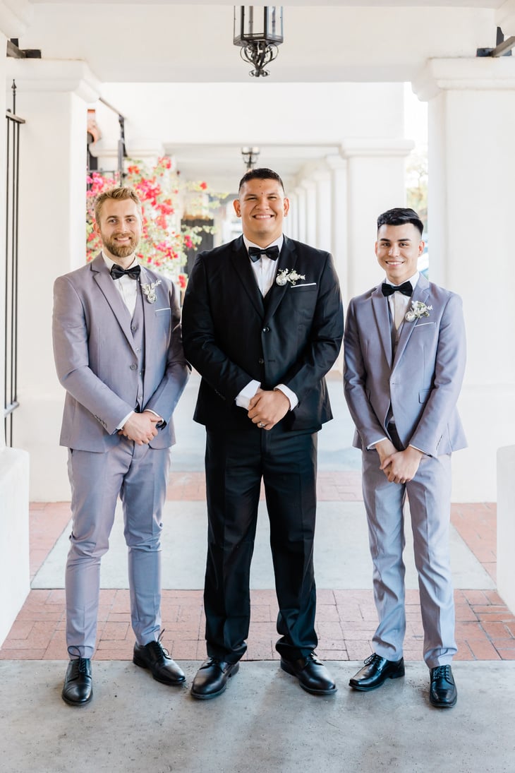 Groom with Groomsmen