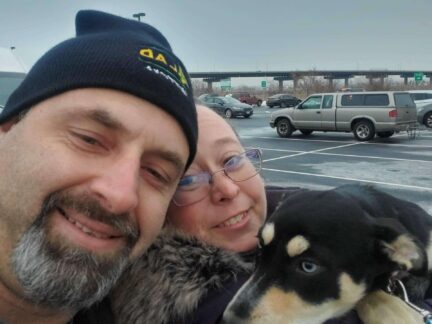 The day we adopted Sky